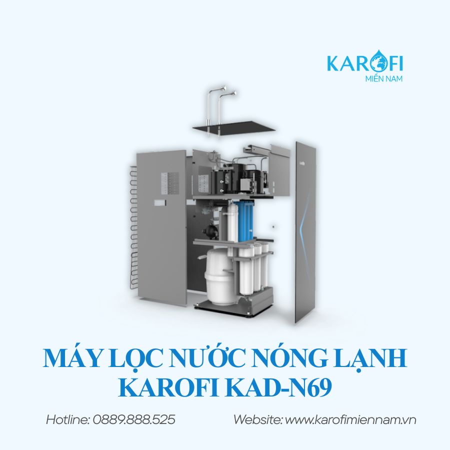MÁY LỌC NƯỚC NÓNG LẠNH KAROFI KAD-N69 - Ảnh 2
