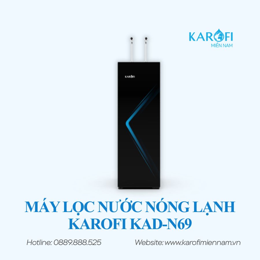 MÁY LỌC NƯỚC NÓNG LẠNH KAROFI KAD-N69
