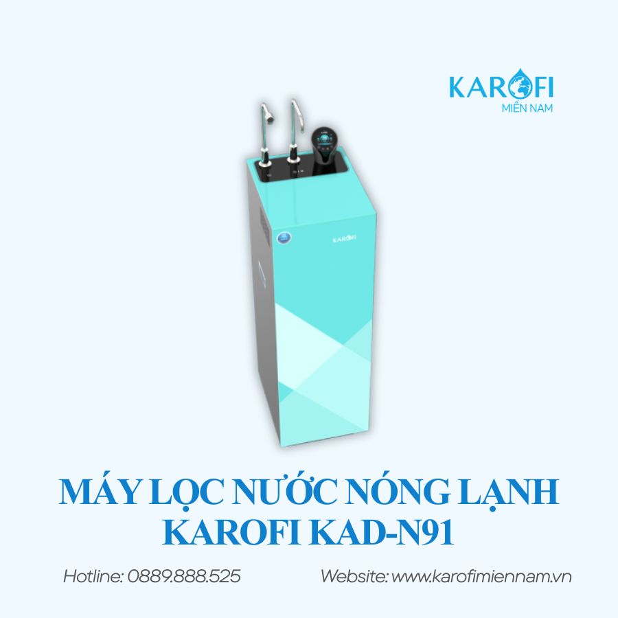 MÁY LỌC NƯỚC NÓNG LẠNH KAROFI KAD-N91 - Ảnh 3