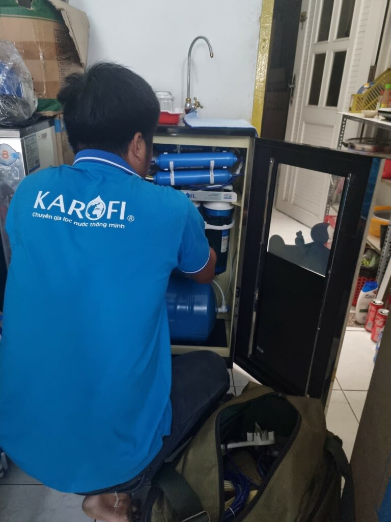 Thay lõi lọc nước tận nhà tại Thủ Đức