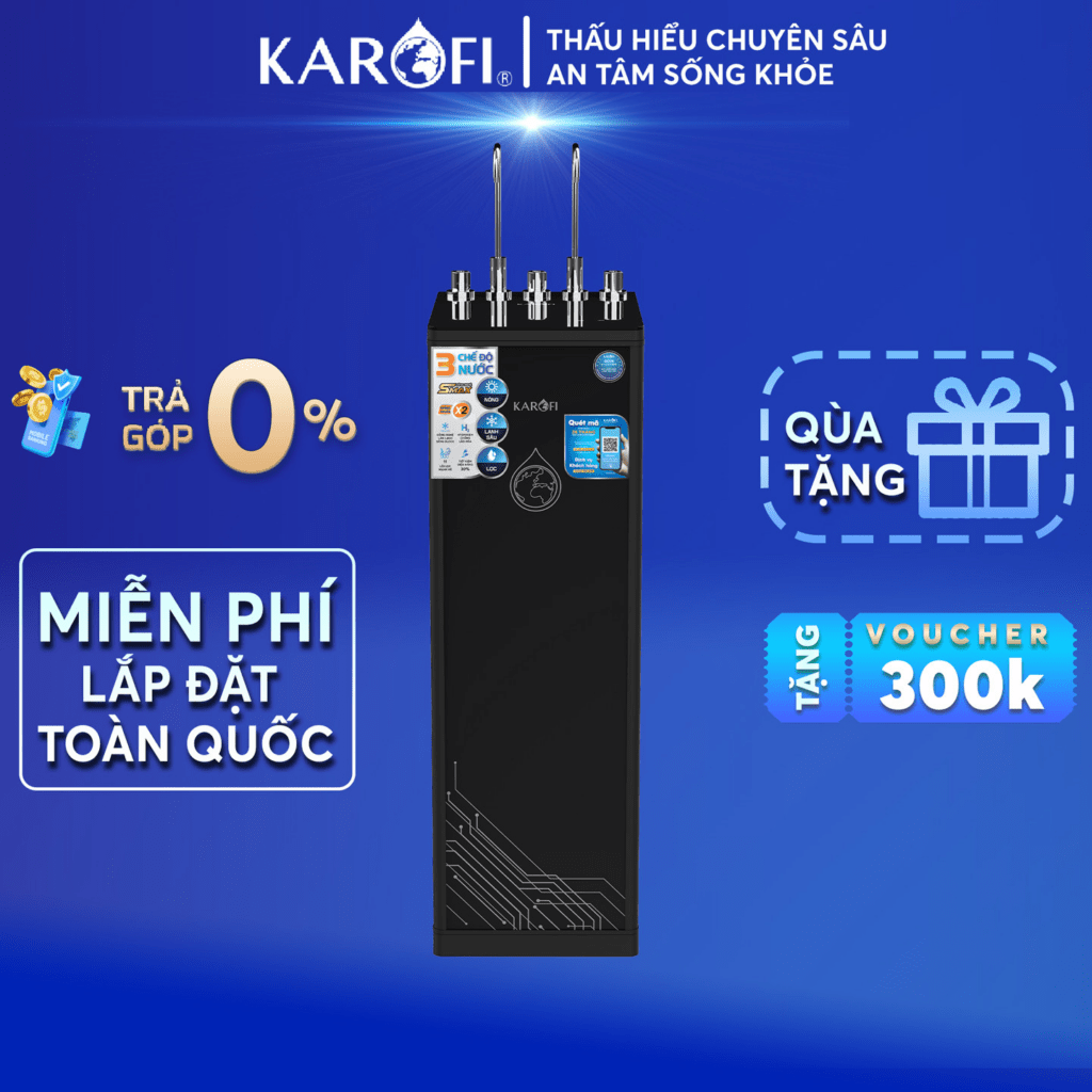 mua máy lọc nước Karofi trả góp 0%