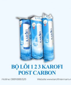 Bộ lõi lọc 1 2 3 Karofi Post Carbon
