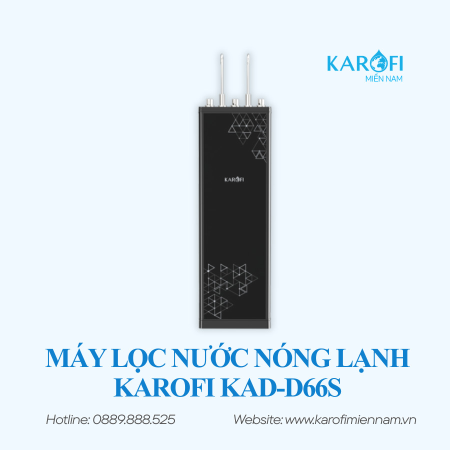 Máy lọc nước nóng lạnh Karofi KAD-D66S