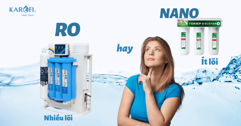 công nghệ lọc RO và công nghệ lọc Nano