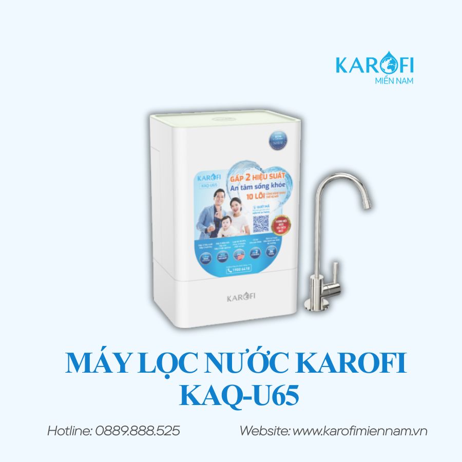 Máy lọc nước Karofi KAQ-U65 - Ảnh 2
