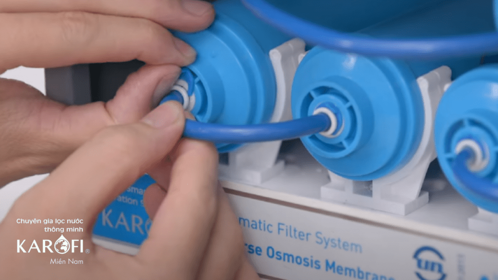 hướng dẫn cách lõi lọc nước 1 2 3 Karofi
