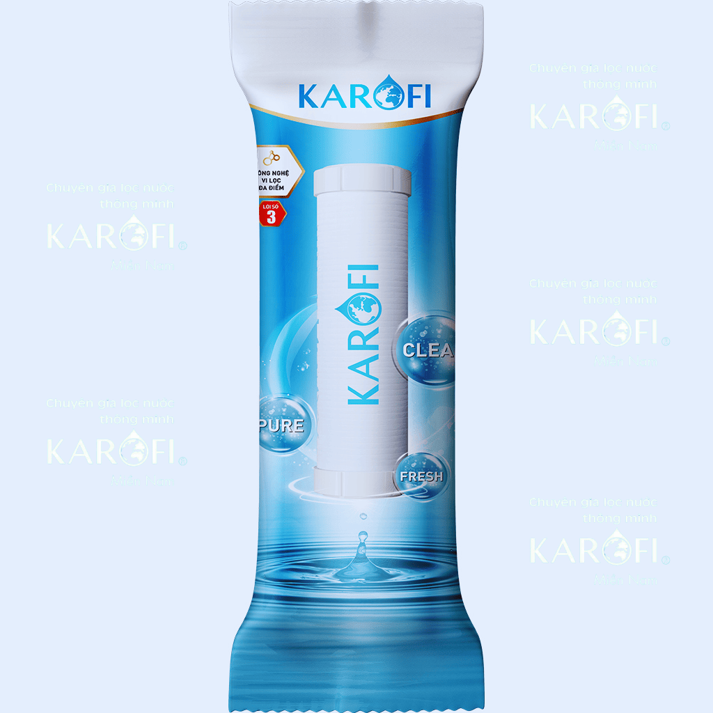 Lõi lọc nước số 3 Karofi - Smax Duo 3 - Vi lọc đa điểm