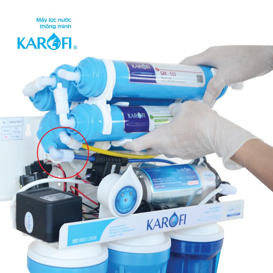 III. Những lưu ý khi thay thế lõi lọc karofi 1 2 3