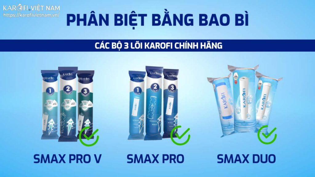 Một số kinh nghiệm mua lõi lọc nước Karofi
