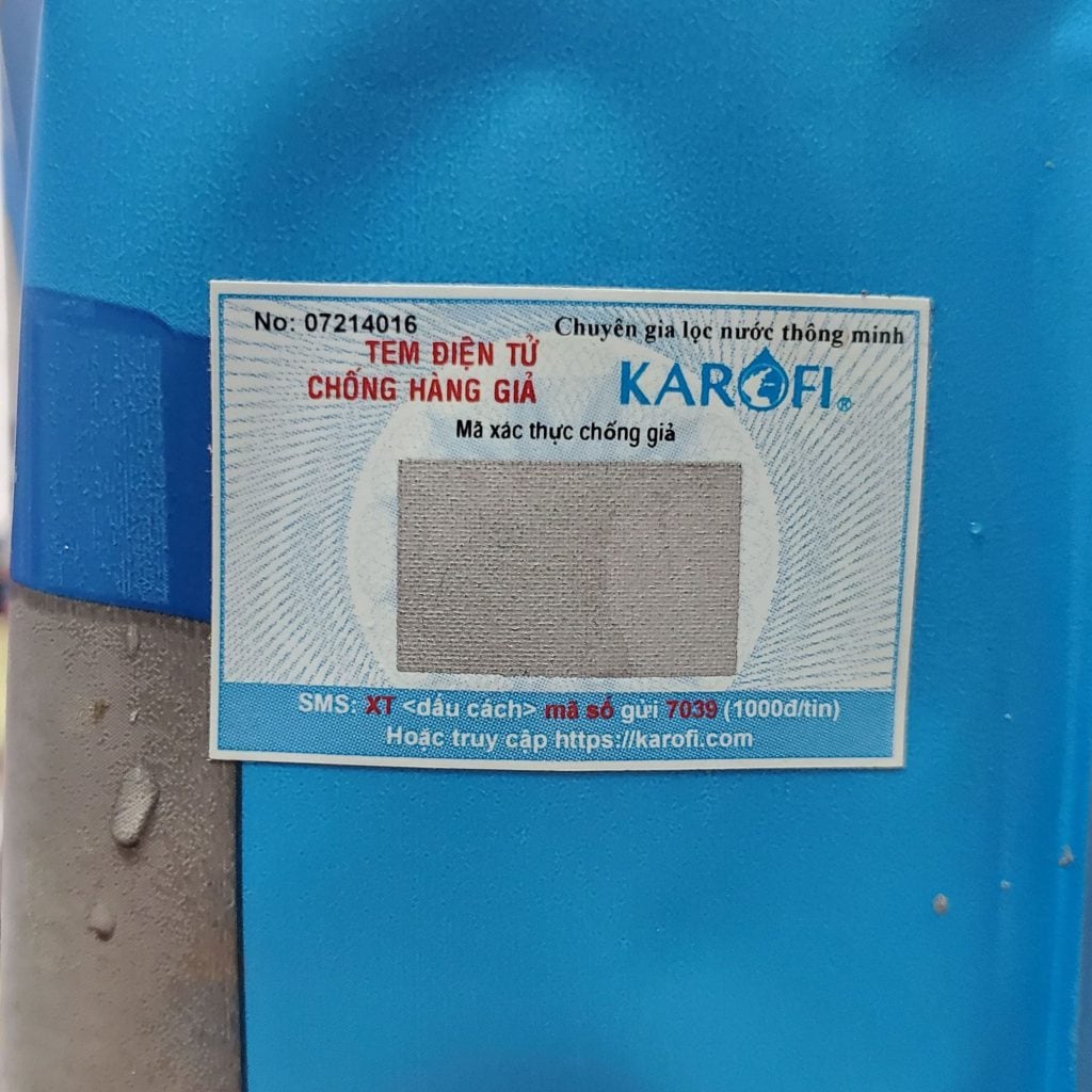 Hướng dẫn cách nhận biết và mua lõi lọc Karofi chính hãng