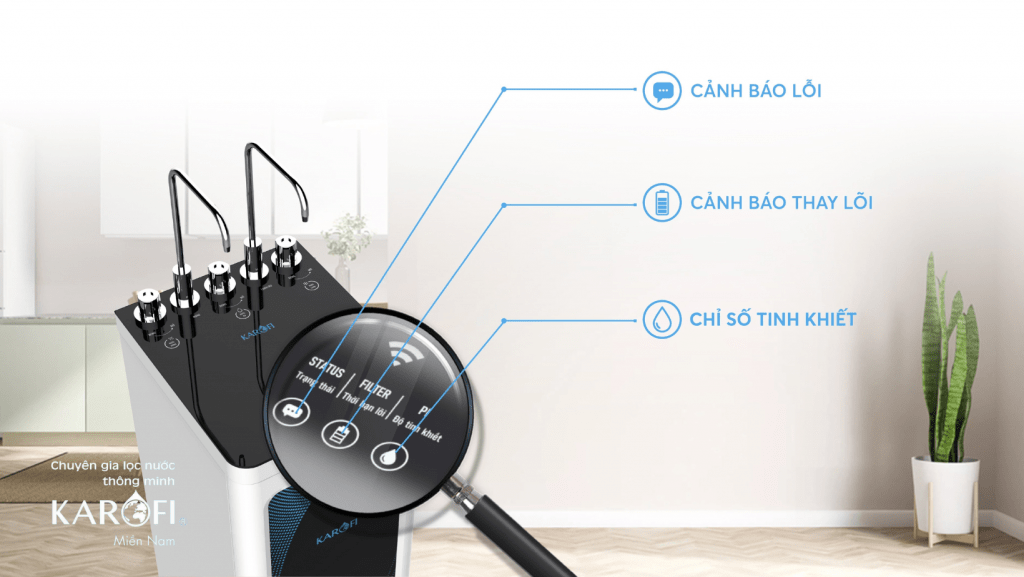 Máy lọc nước tủ đứng bán chạy trên thị trường hiện nay tại đại lý Karofi Quận 9