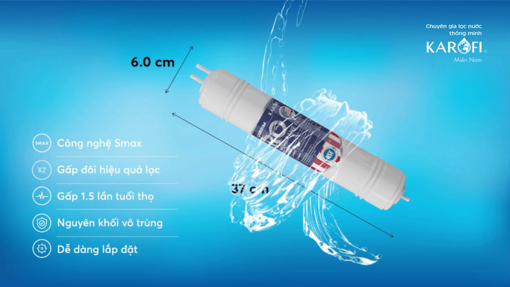 bảng giá lõi lọc nước karofi