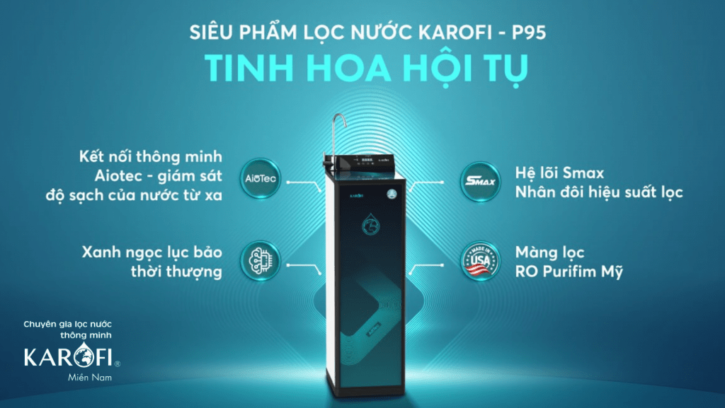Cách chọn máy lọc nước chính hãng - giá tốt tại đại lý máy lọc nước Karofi Quận 5