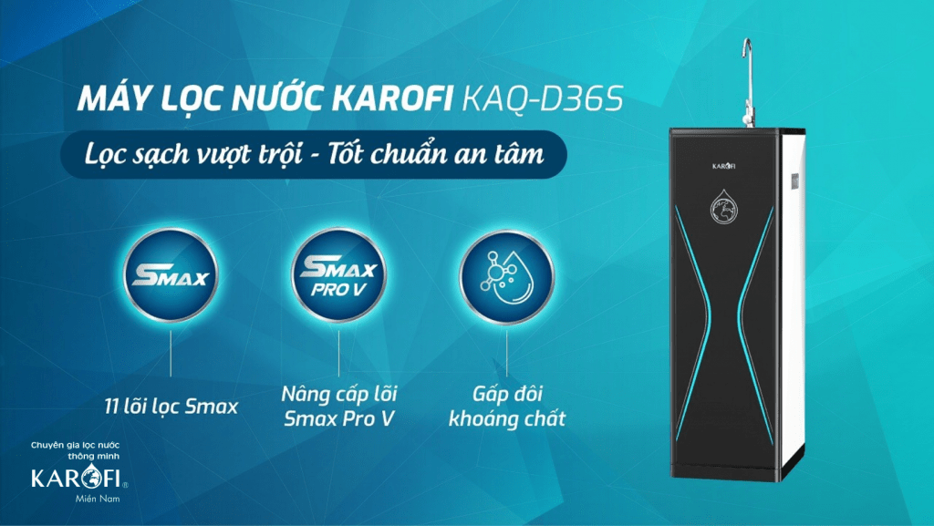 TOP 3 máy lọc nước đáng mua tại đại lý máy lọc nước Karofi Quận 5