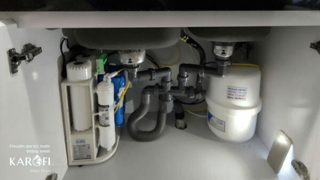 Máy lọc nước Karofi KAQ-U95 công suất lọc cung cấp lên tới 20L/H