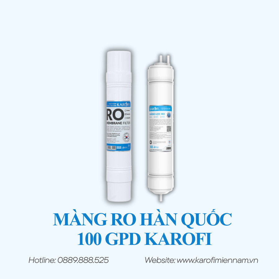 Lõi số 4: Màng lọc RO 100 GPD Hàn Quốc
