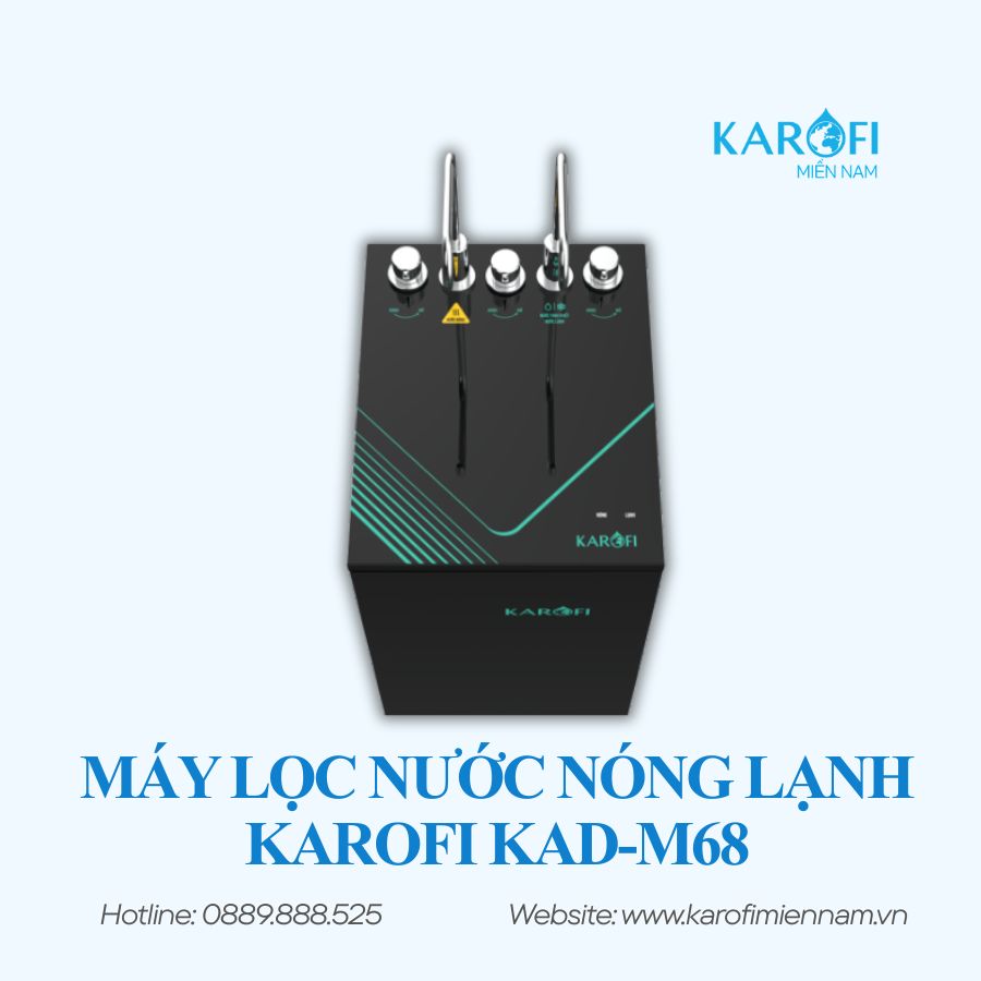 Máy lọc nước nóng lạnh Karofi KAD-M68 - Ảnh 3
