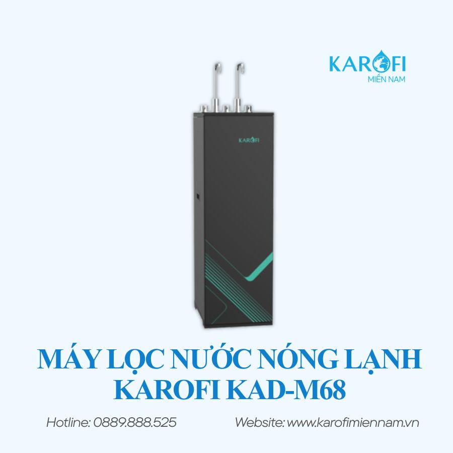 Máy lọc nước nóng lạnh Karofi KAD-M68 - Ảnh 2