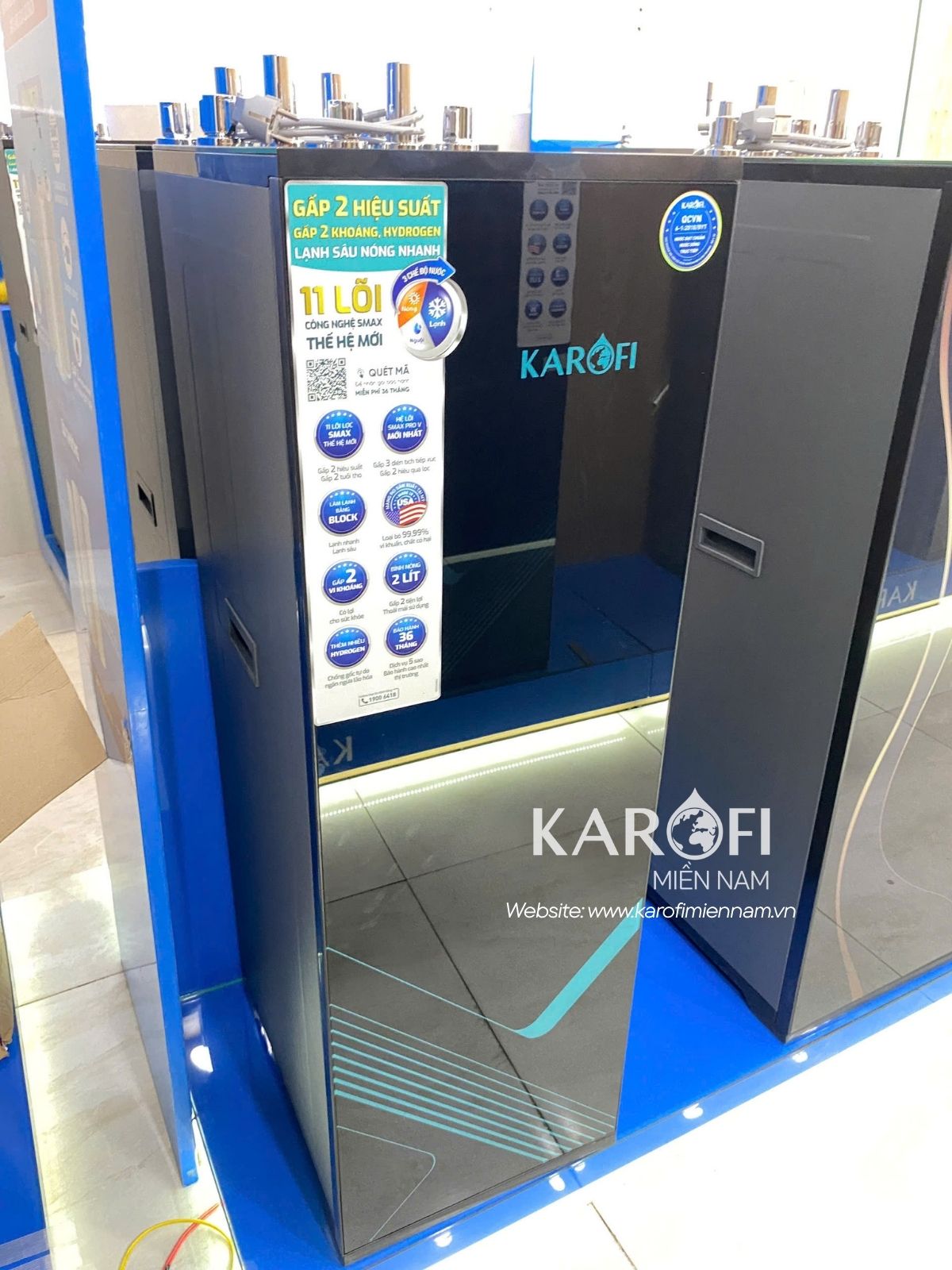 Máy lọc nước nóng lạnh Karofi KAD-M68 - Ảnh 5