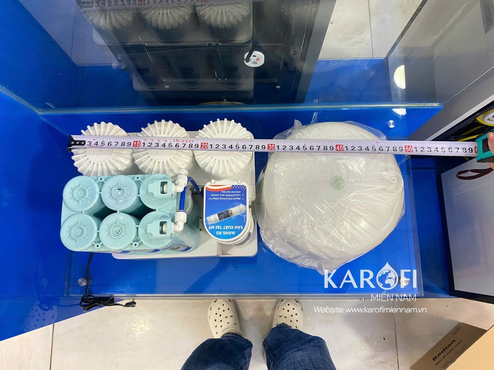 Máy lọc nước để gầm Karofi KAQ-U95 Pro - Ảnh 6
