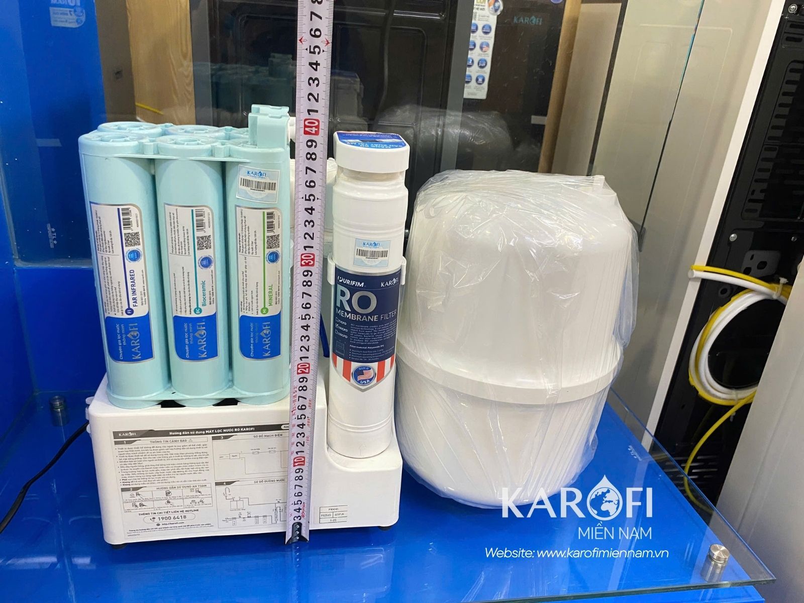 Máy lọc nước để gầm Karofi KAQ-U95 Pro - Ảnh 8