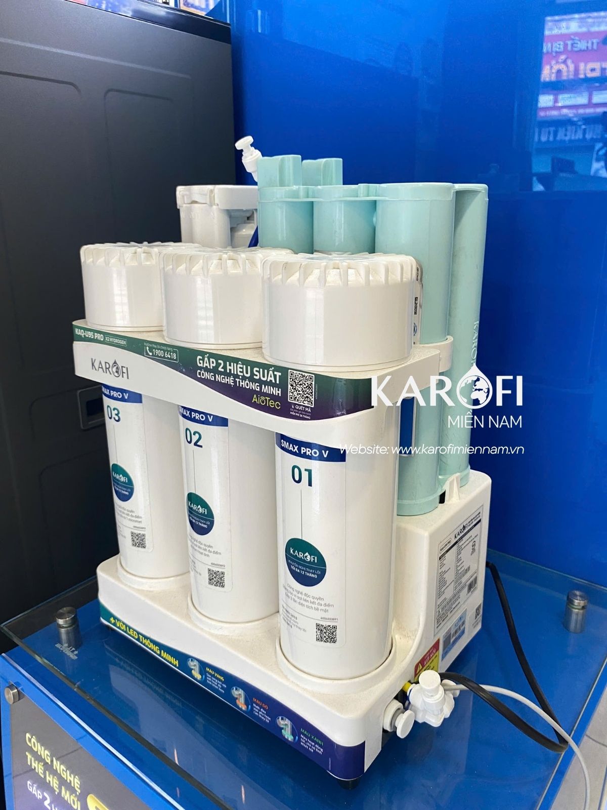 Máy lọc nước để gầm Karofi KAQ-U95 Pro - Ảnh 5