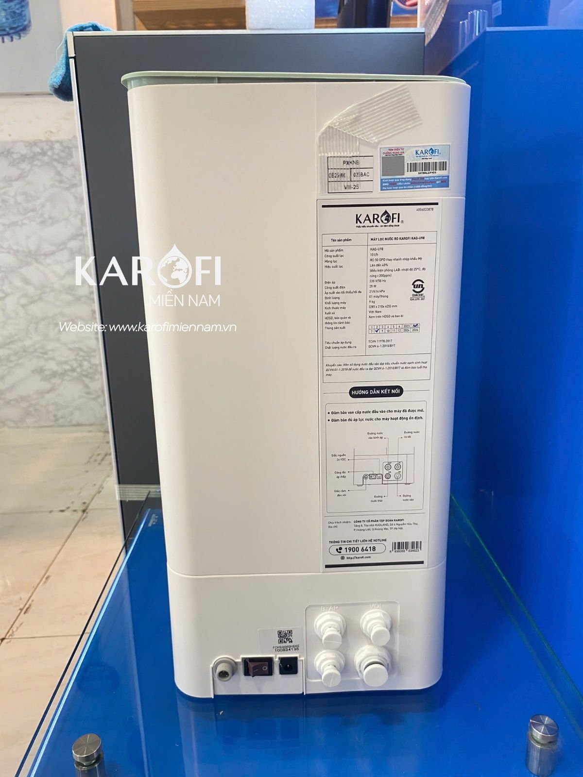 Máy lọc nước Karofi KAQ-U98 - Ảnh 4
