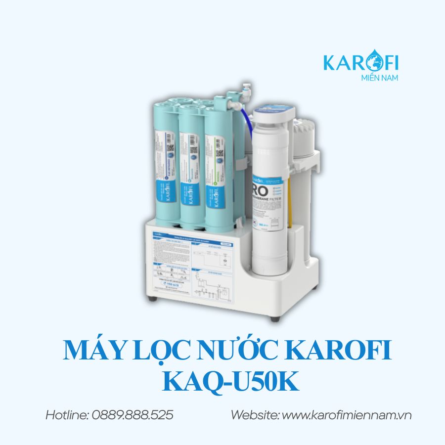 Máy lọc nước để gầm Karofi KAQ-U50K - Ảnh 3