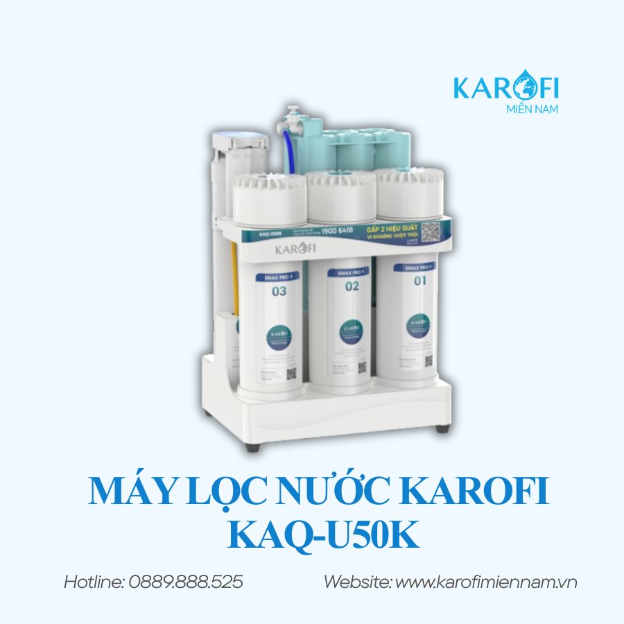 Máy lọc nước để gầm Karofi KAQ-U50K - Ảnh 2