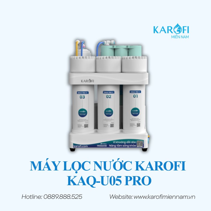 Máy lọc nước để gầm Karofi KAQ-U05 Pro