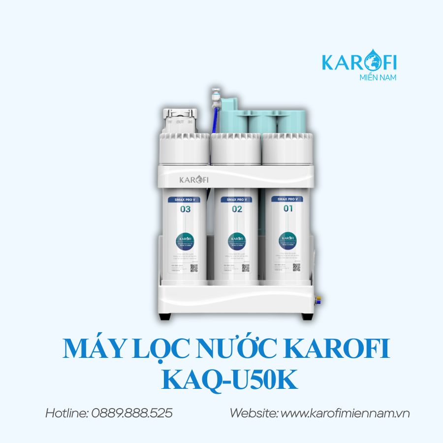 Máy lọc nước để gầm Karofi KAQ-U50K
