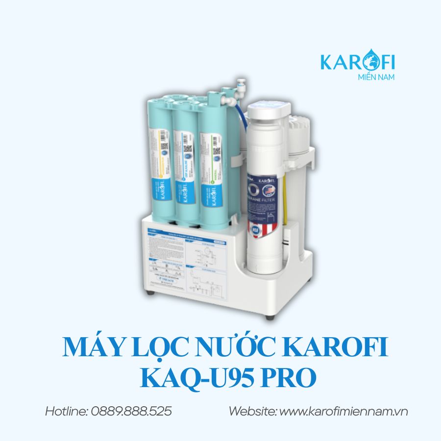 Máy lọc nước để gầm Karofi KAQ-U95 Pro - Ảnh 2