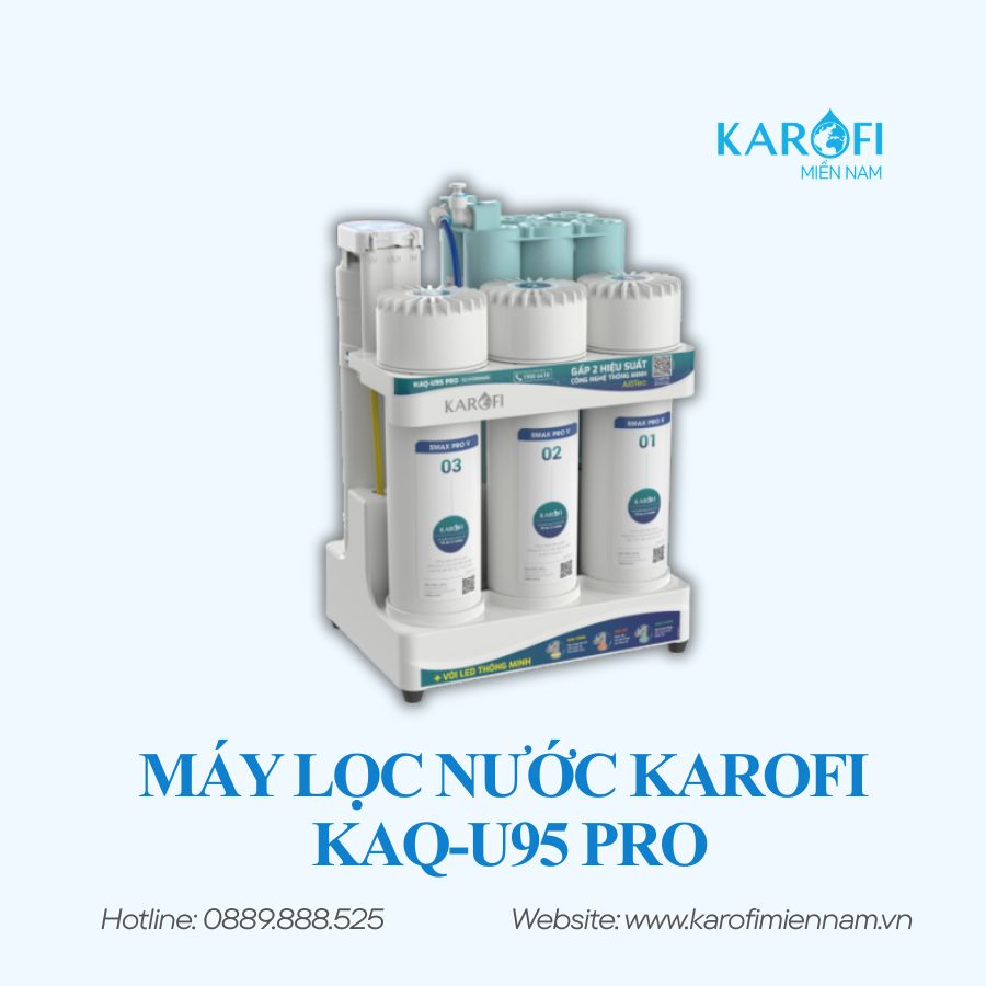 Máy lọc nước để gầm Karofi KAQ-U95 Pro - Ảnh 4