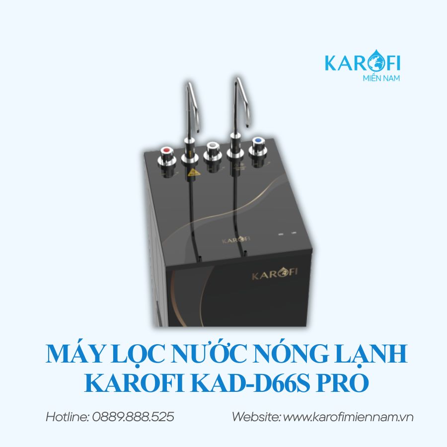Máy lọc nước nóng lạnh Karofi KAD-D66S PRO - Ảnh 3
