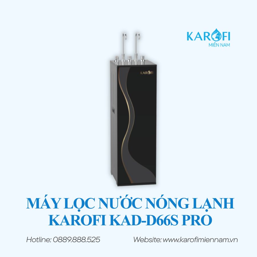 Máy lọc nước nóng lạnh Karofi KAD-D66S PRO - Ảnh 2