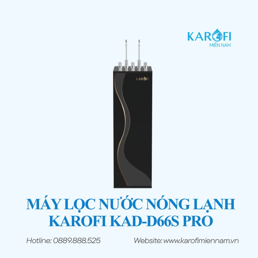 Máy lọc nước nóng lạnh Karofi KAD-D66S PRO