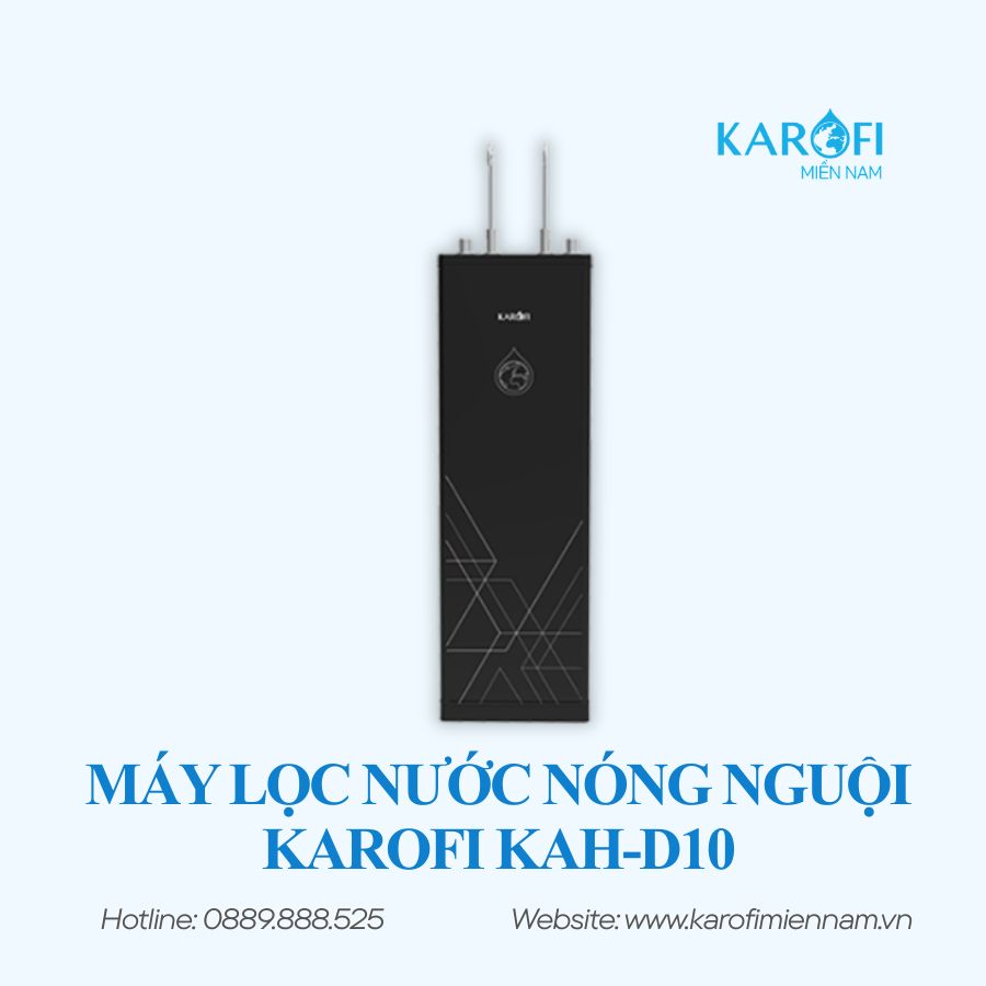 Máy lọc nước nóng nguội Karofi KAH-D10