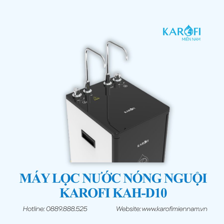 Máy lọc nước nóng nguội Karofi KAH-D10 - Ảnh 3
