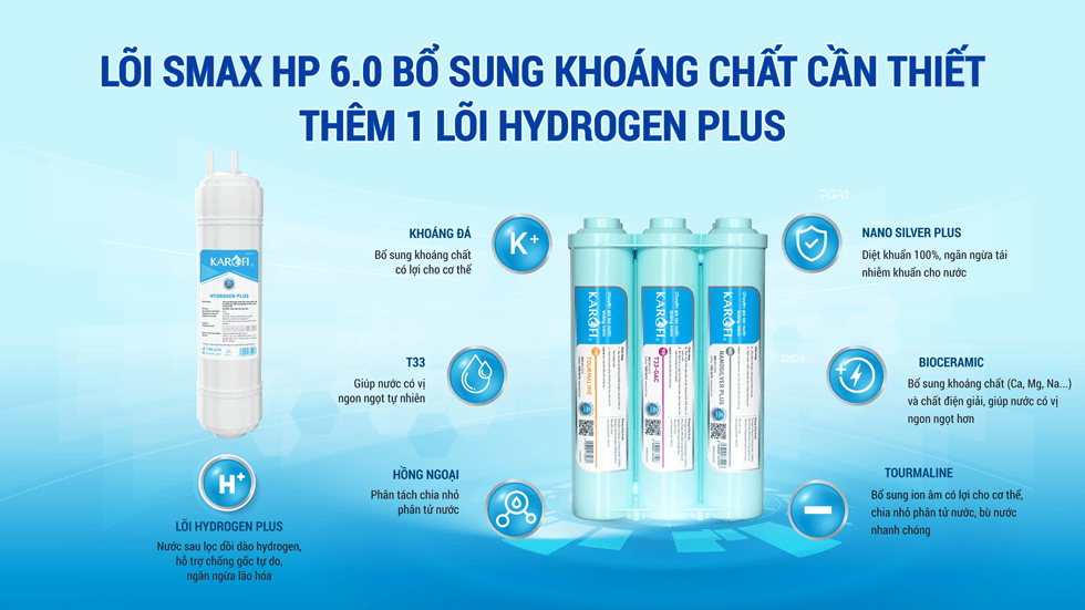 Bộ lõi lọc chức năng máy lọc nước KAQ-L06