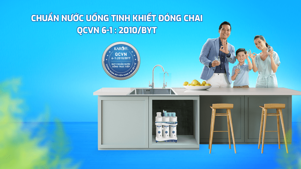 Chuẩn nước uống tinh khiết KAQ-U95 PRO