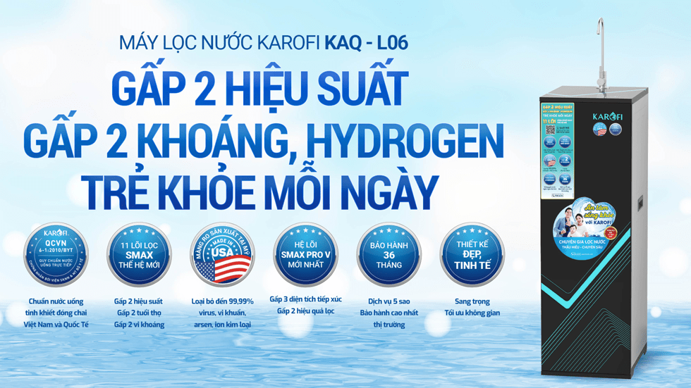 KAQ-L06 gấp 2 khoáng, hydrogen