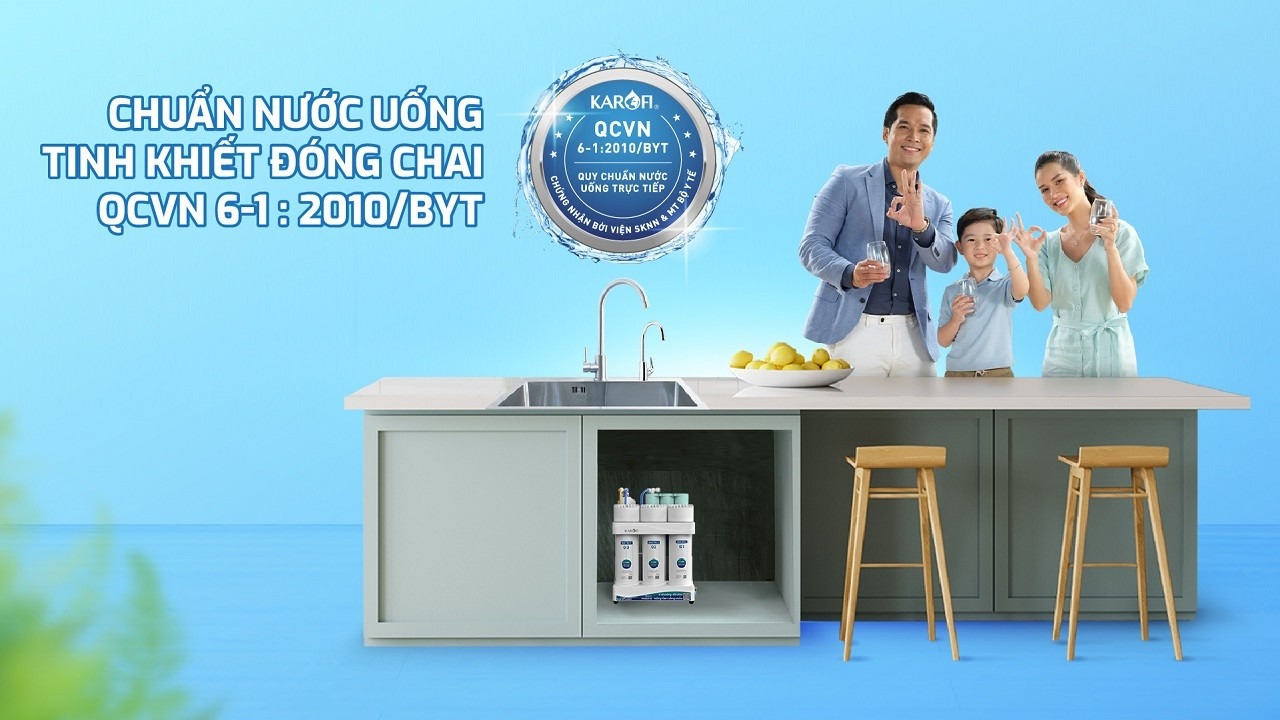 KAQ-U05 Pro: Chuẩn nước uống tinh khiết
