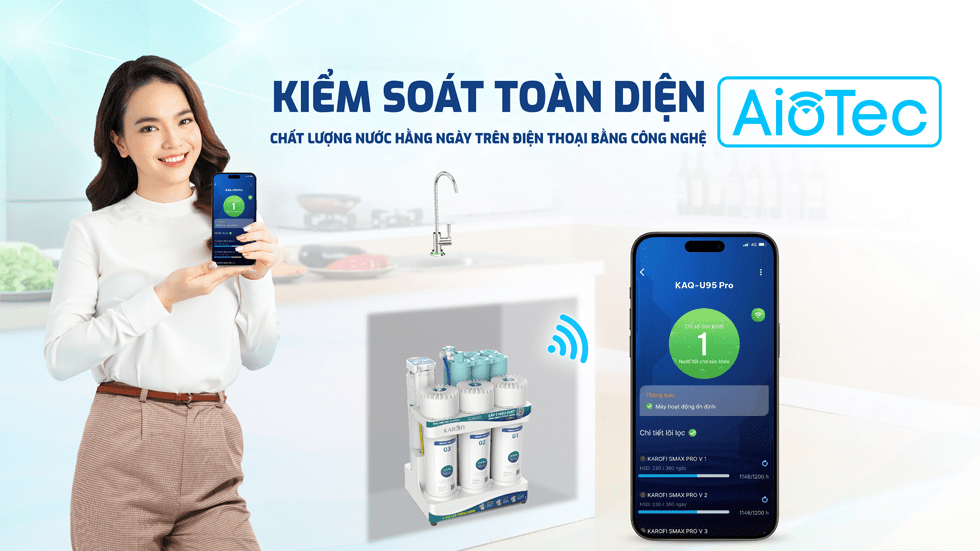 Karofi KAQ-U95 Pro: Công nghệ Aiotec