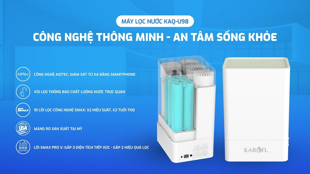 Karofi KAQ-U98 công nghệ thông minh