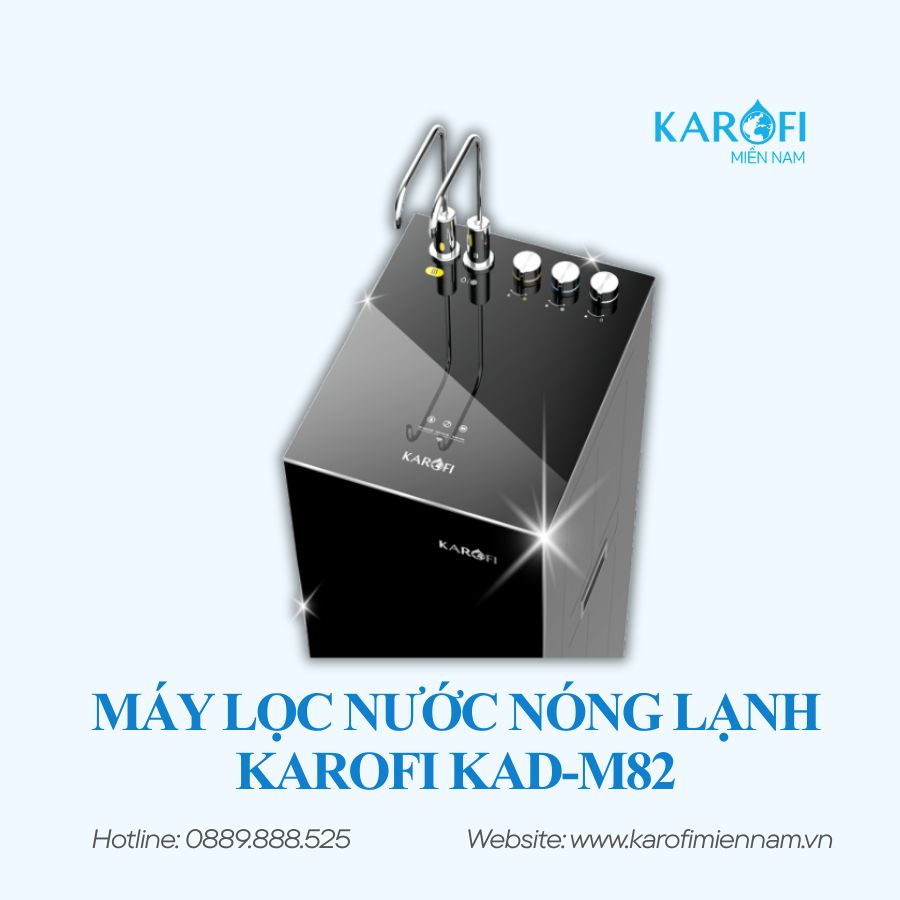Máy lọc nước nóng lạnh Karofi KAD-M82 - Ảnh 3