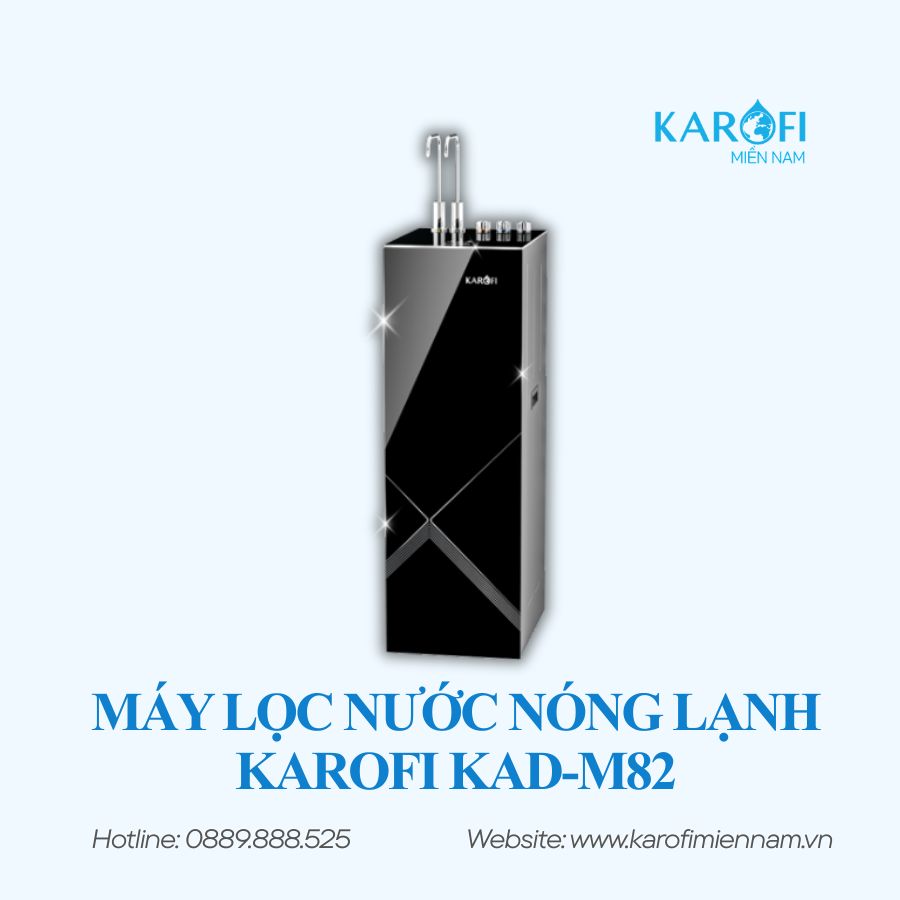 Máy lọc nước nóng lạnh Karofi KAD-M82 - Ảnh 2