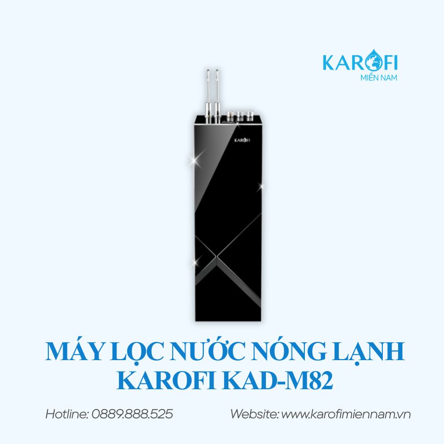 Máy lọc nước nóng lạnh Karofi KAD-M82