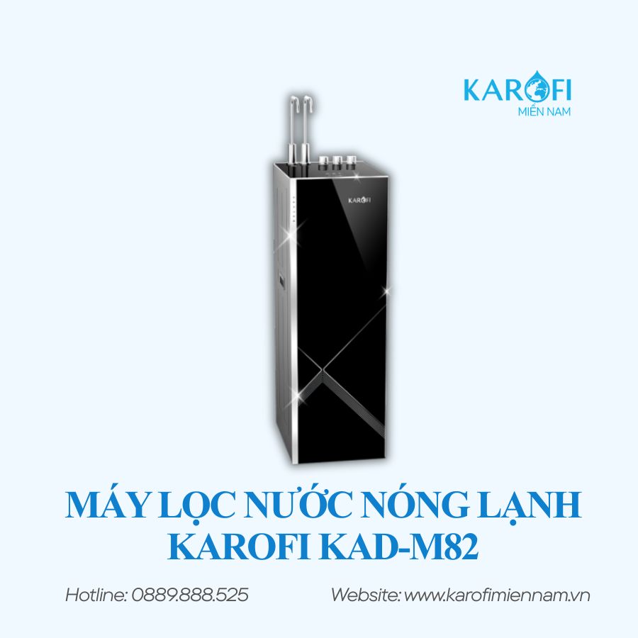 Máy lọc nước nóng lạnh Karofi KAD-M82 - Ảnh 4
