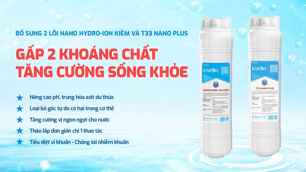KAD-M82: Gấp đôi khoáng chất, tăng cường sức khoẻ