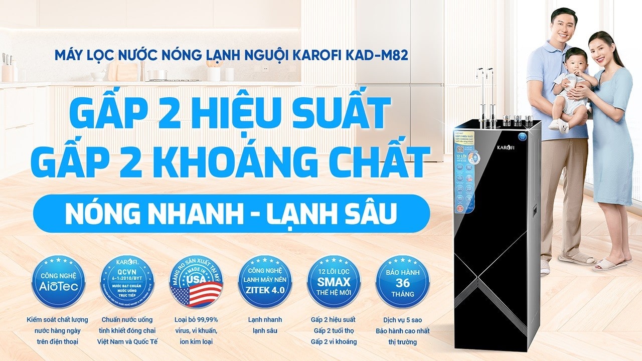 KAD-M82: Gấp đôi khoáng chất